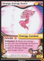 Orange Energy Guard - 024 - Unlimited Edition - Flat Foil